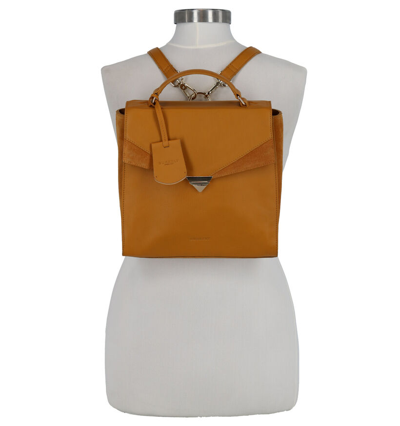 Burkely Secret Sage Zwarte Rugzak in daim (273955)