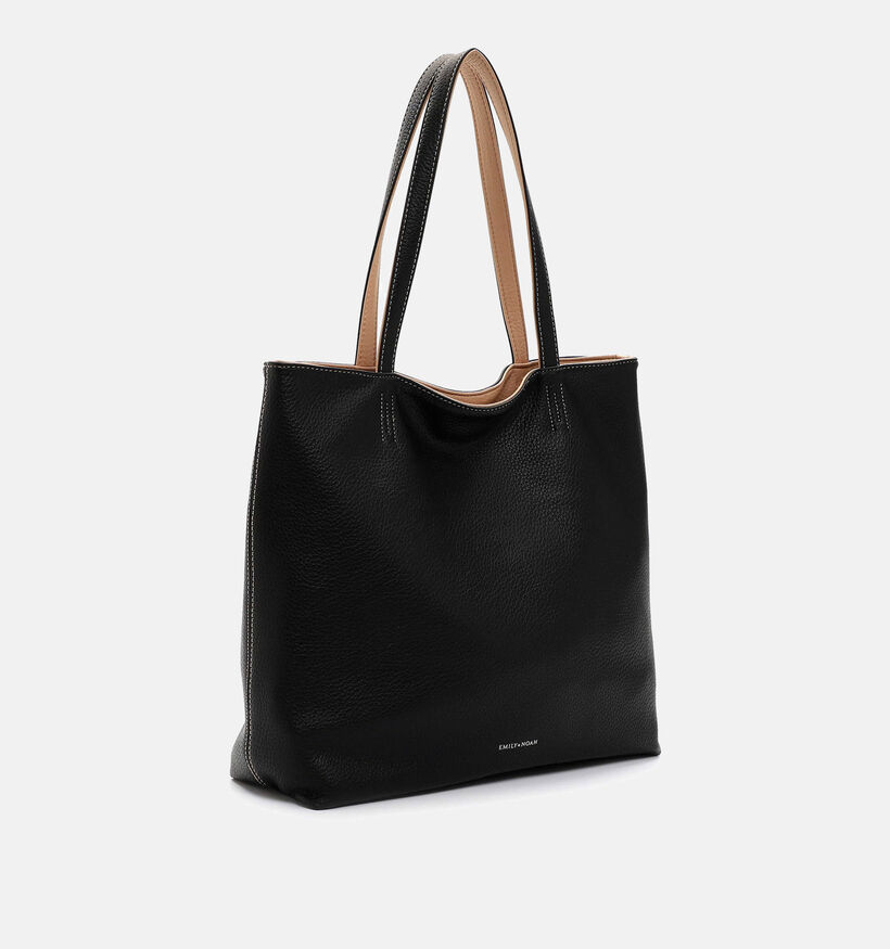 Emily & Noah Eva Zwarte Shoppertas voor dames (371506)