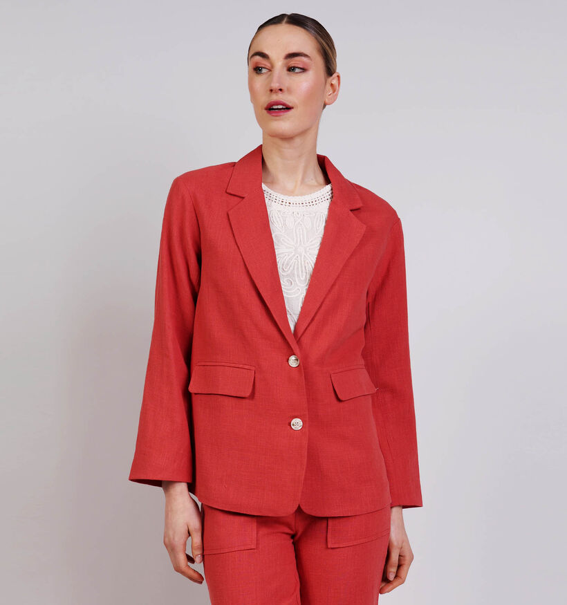 The Korner Rode Blazer voor dames (372440)