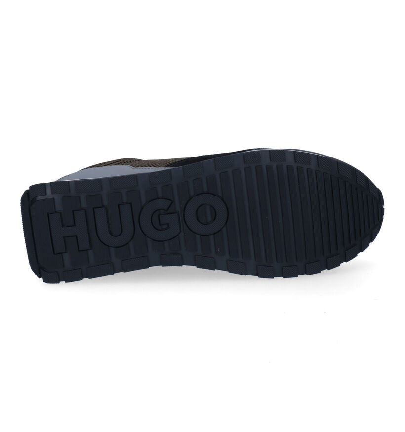 Hugo Icelin Runn Zwarte Sneakers voor heren (303298) - geschikt voor steunzolen