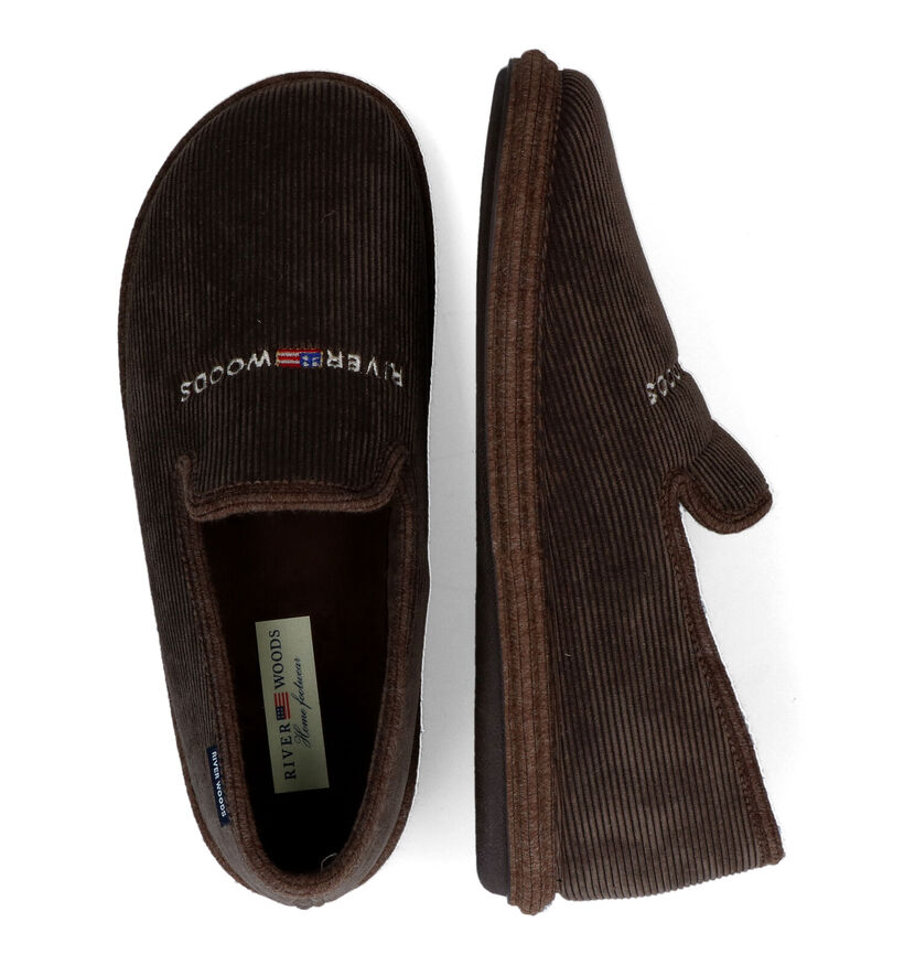 River Woods Hein Grijze Pantoffels voor heren (316665)