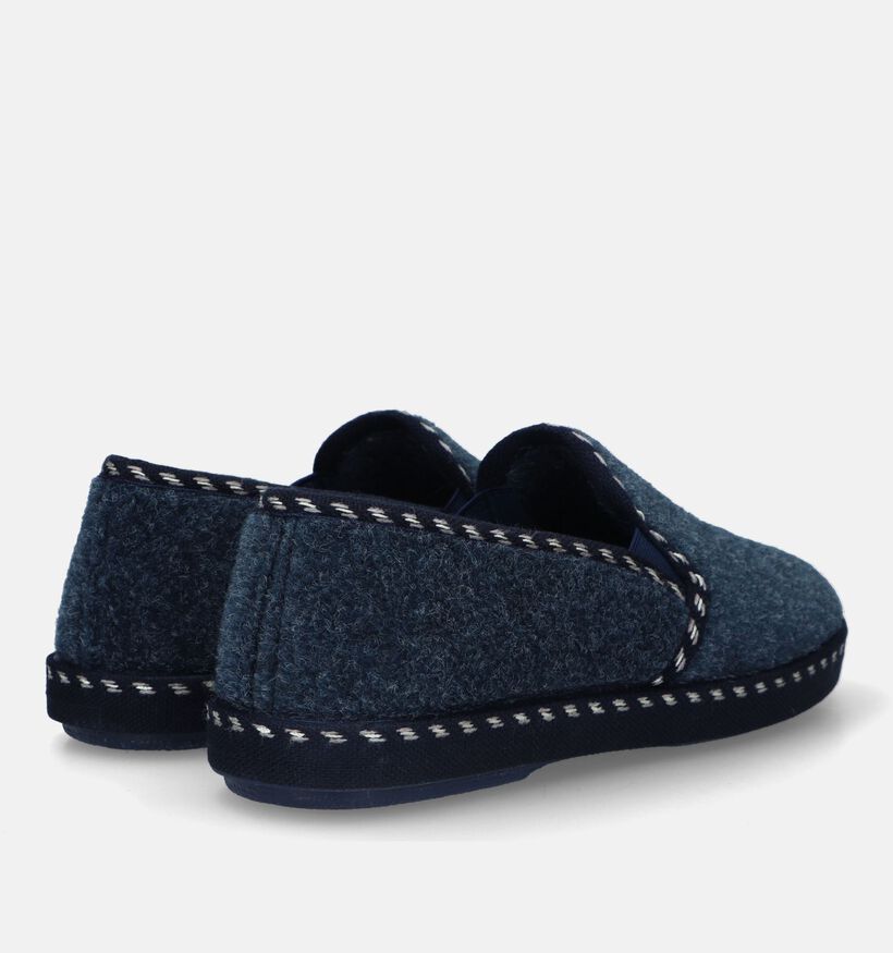 Hush Puppies Diacono Pantoufles en Bleu pour hommes (330195)