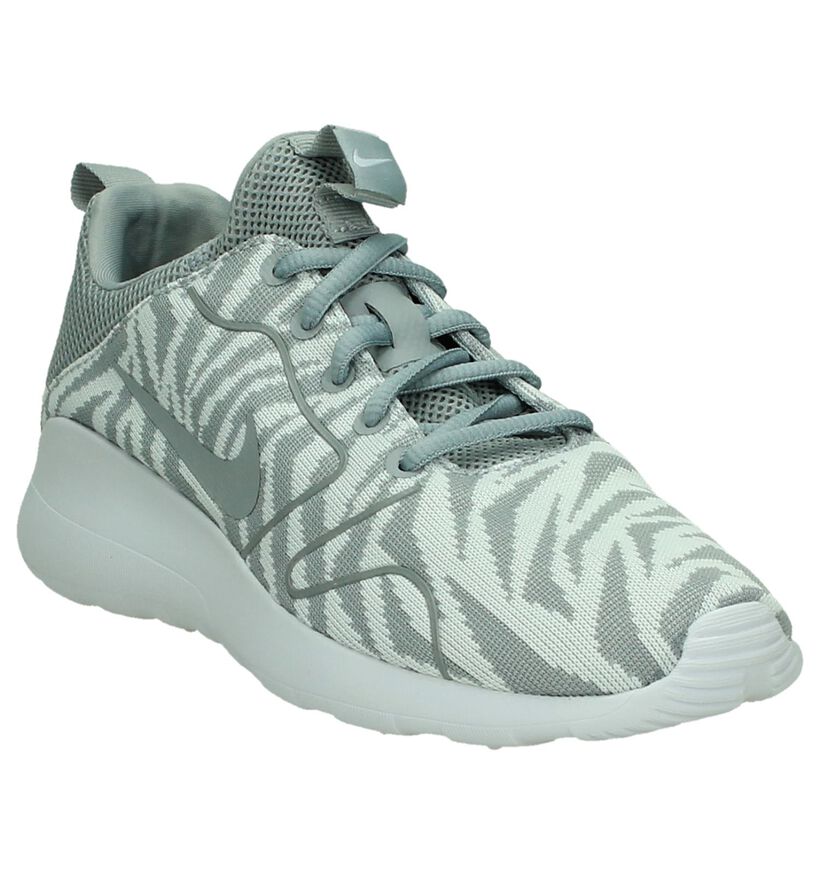 Nike Baskets sportives en Gris clair en textile (178297)