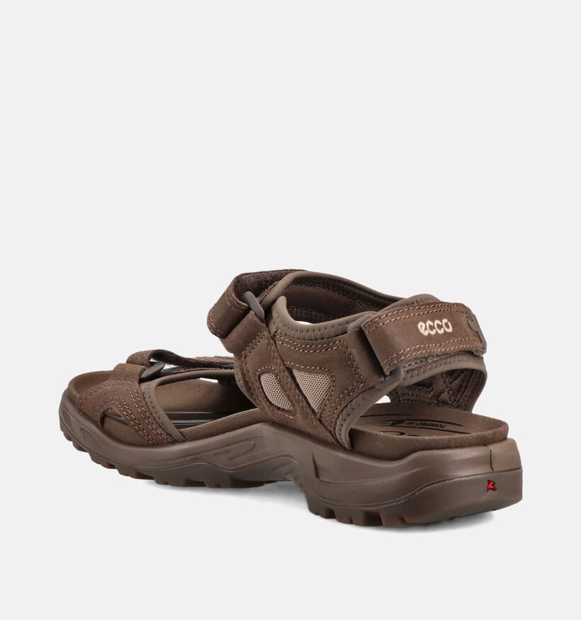 ECCO Offroad Yucatan Bruine Sandalen voor heren (369739)