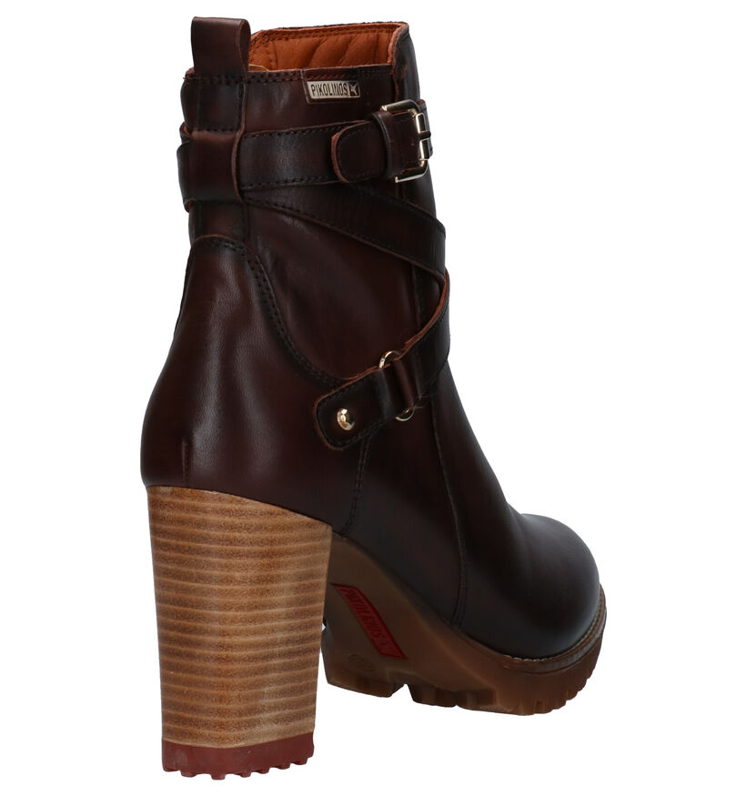 Pikolinos Connely Bottillons en Brun en cuir (283623)
