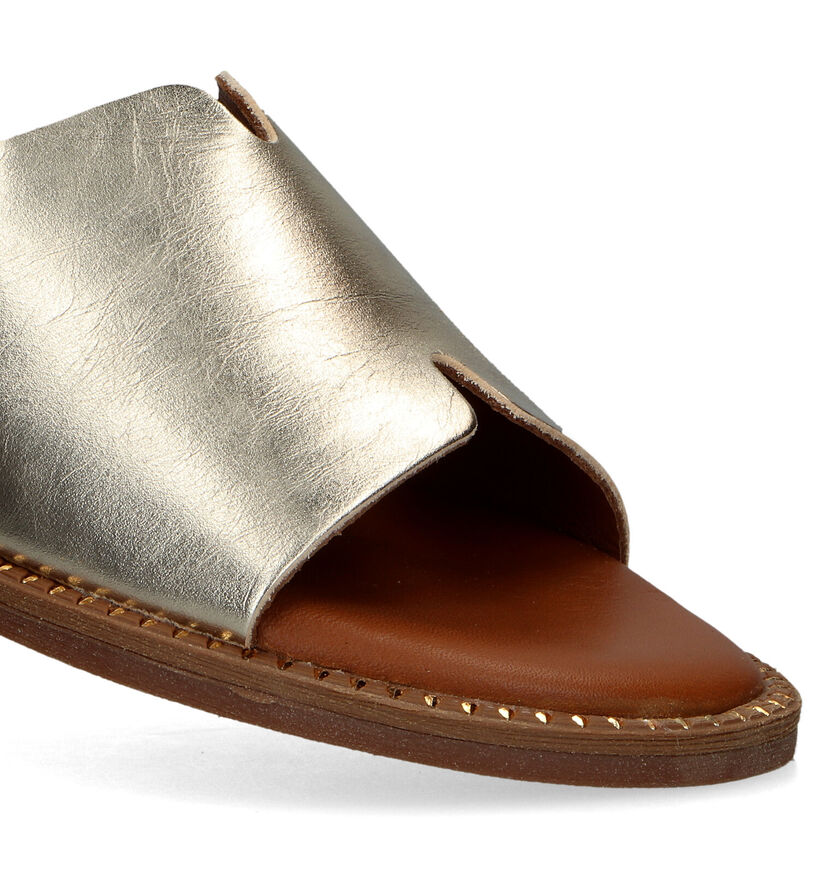 Tamaris Gouden Slippers voor dames (322232)