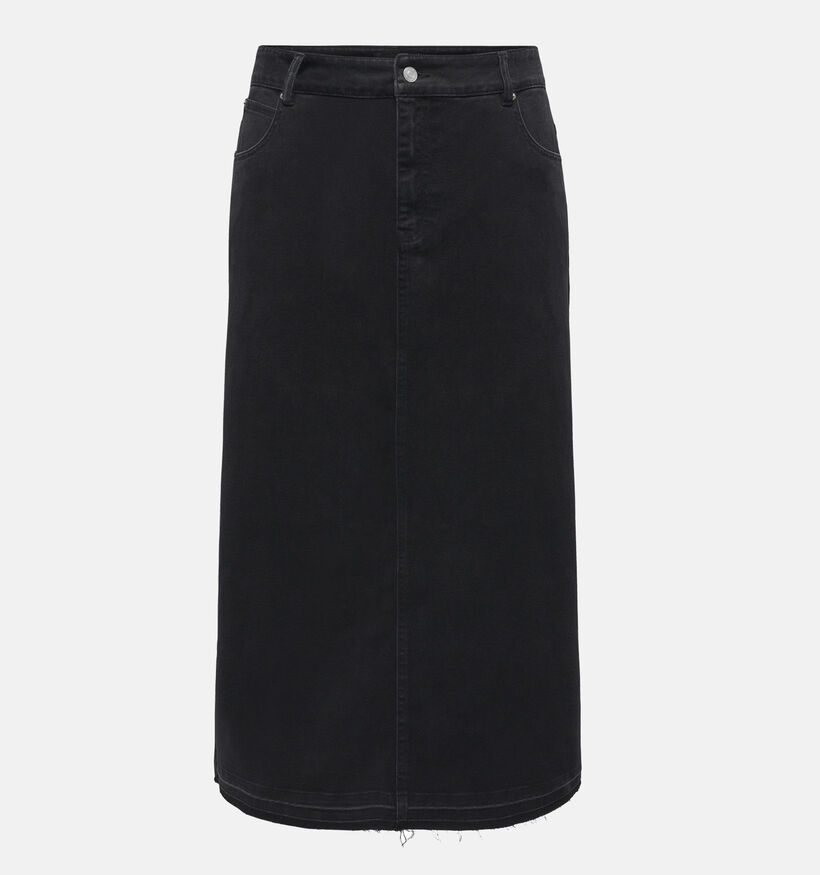 ONLY Carmakoma Nelia Zwarte Maxi rok voor dames (348420)