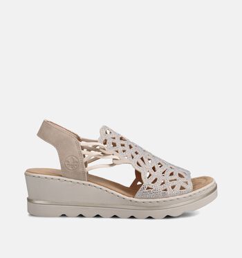 Rieker Sandales Or/Vert