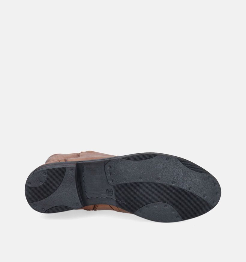 5PM Bottes courtes en Cognac pour femmes (349019)