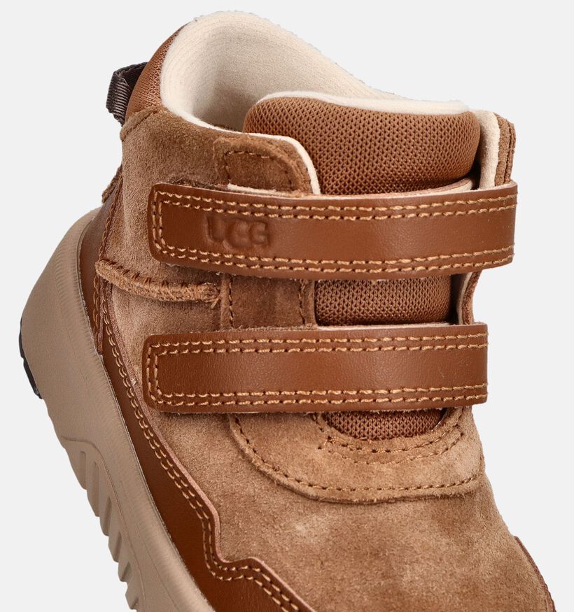 UGG Rennie Chestnut Baskets montantes en Cognac pour filles (378070)