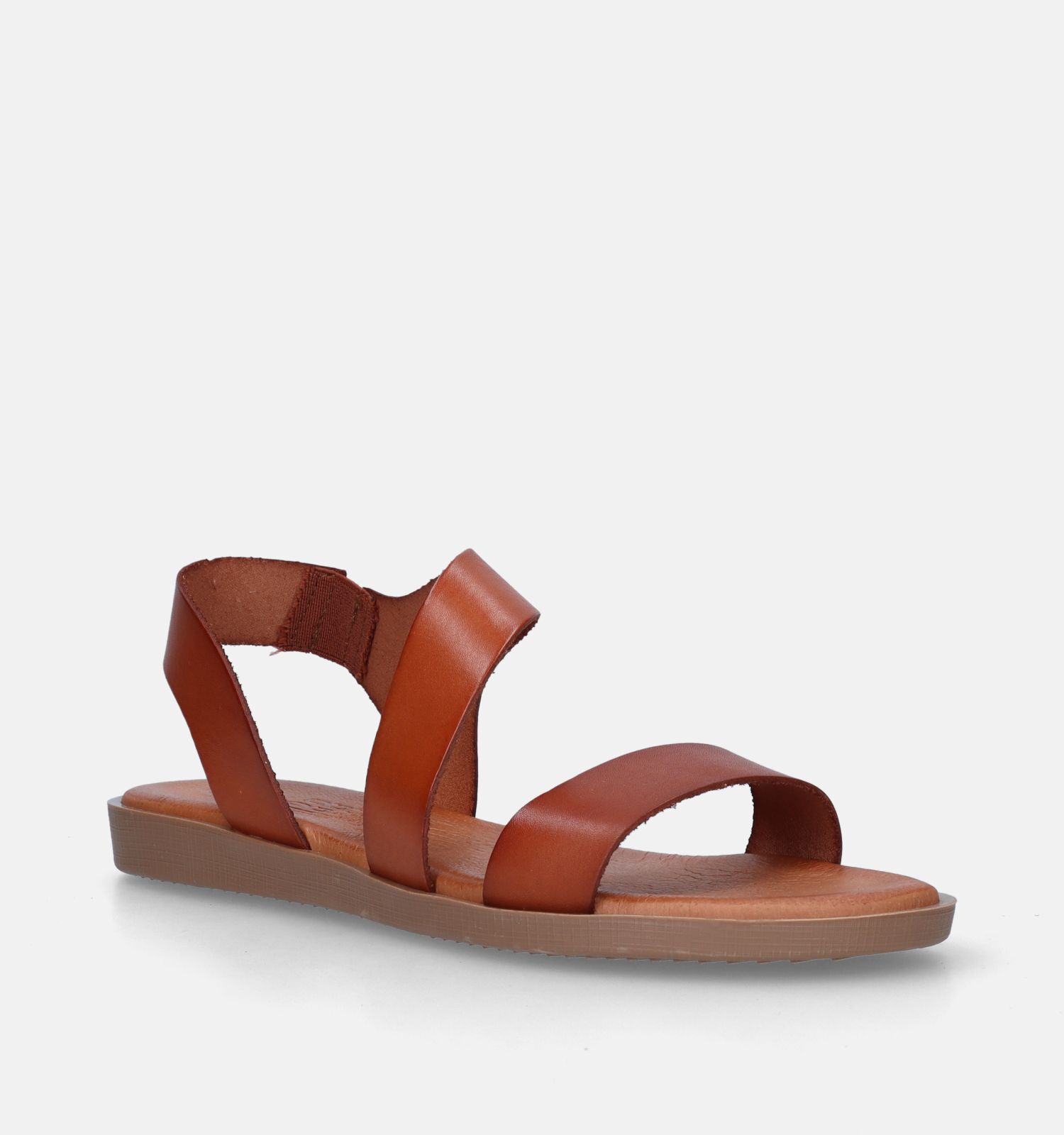 Hee Cognac Sandalen Dames Sandalen Online op TORFS.BE