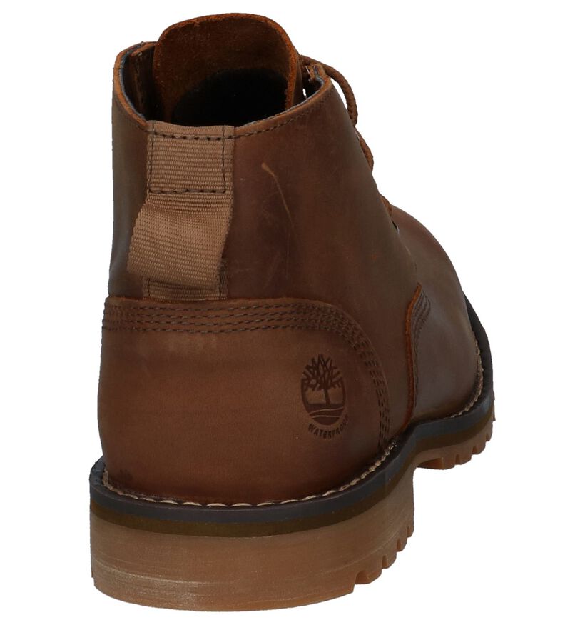 Timberland Bottines en Cognac en cuir (255239)