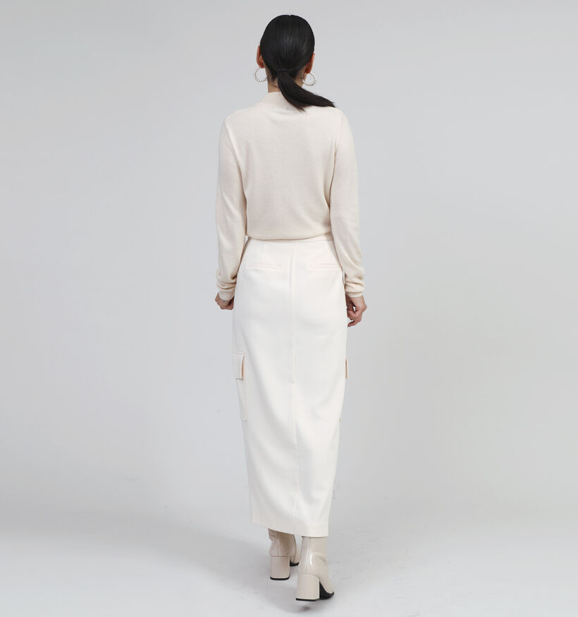 comma casual identity Jupe longue en Écru pour femmes (348511)