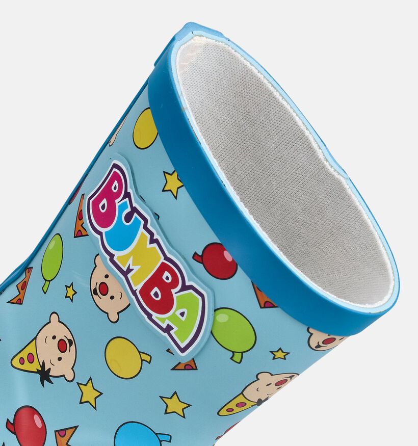 Bumba Boots pour b&eacute;b&eacute; en Bleu clair pour filles, gar&ccedil;ons (375211) - pour semelles orthop&eacute;diques