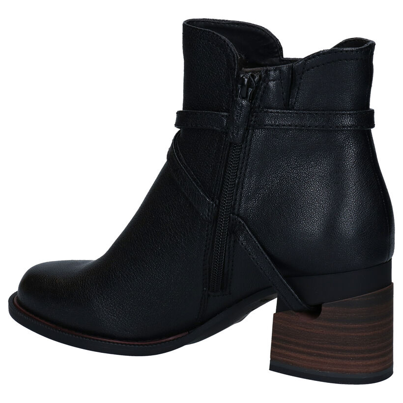 Tamaris TOUCH it Bottillons en Noir en cuir (281088)