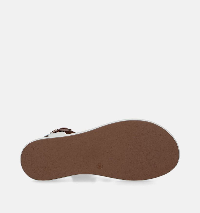 Inuovo Sandales avec semelle plateform en Or pour femmes (341534)
