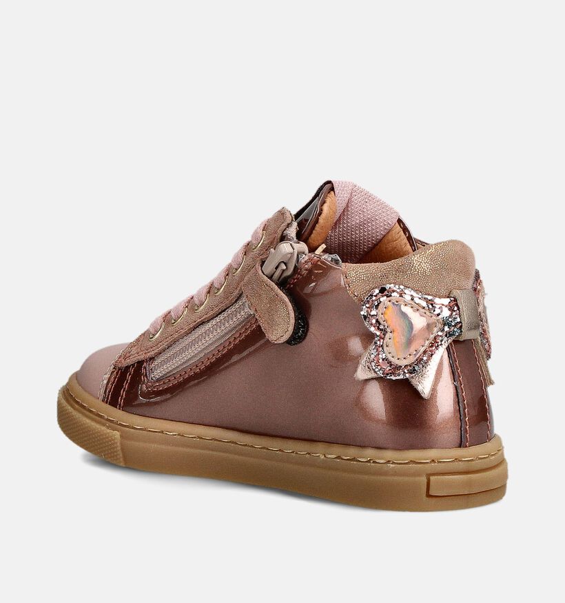FR by Romagnoli Chaussures hautes en Rose pour filles (364833) - pour semelles orthopédiques