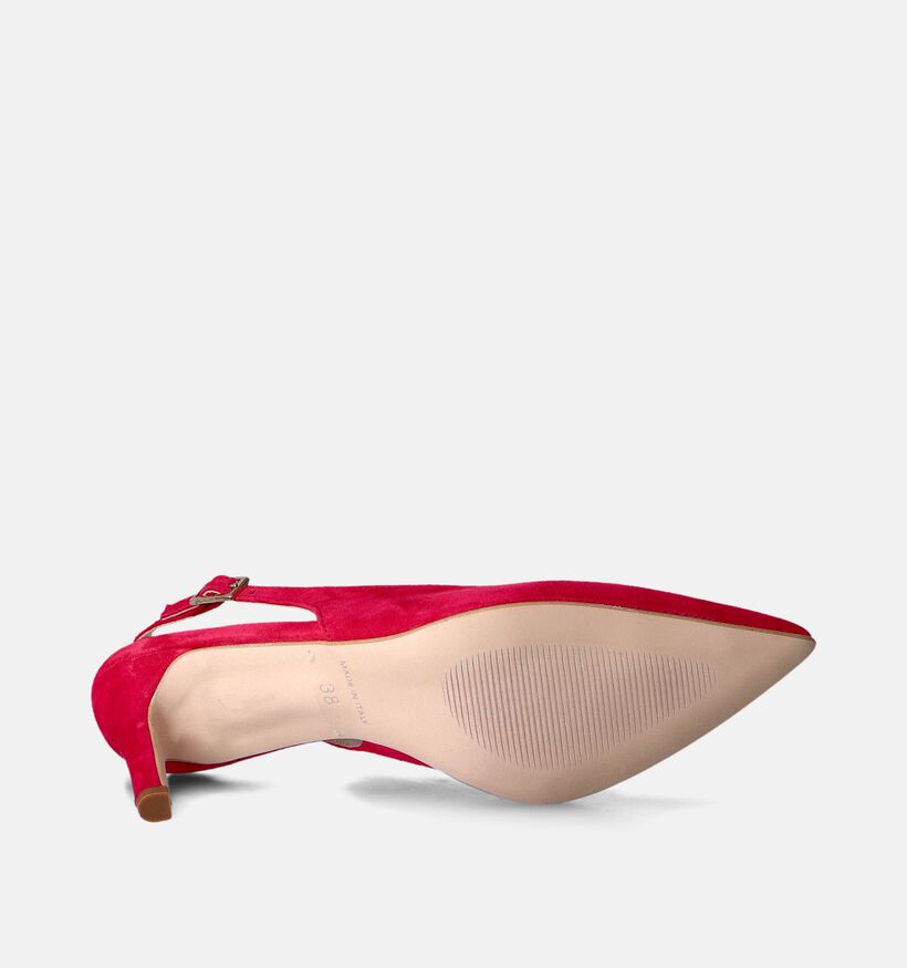 Laurent David Rode Slingback pumps voor dames (357625)