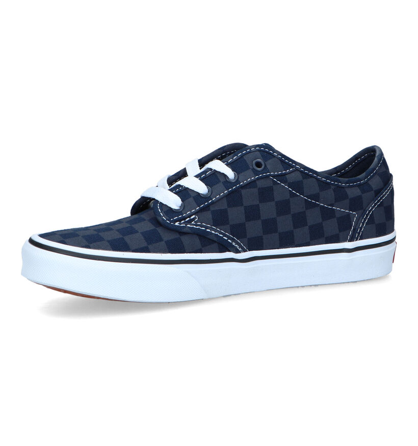 Vans Atwood Baskets de skate en Bleu pour garçons (321093)