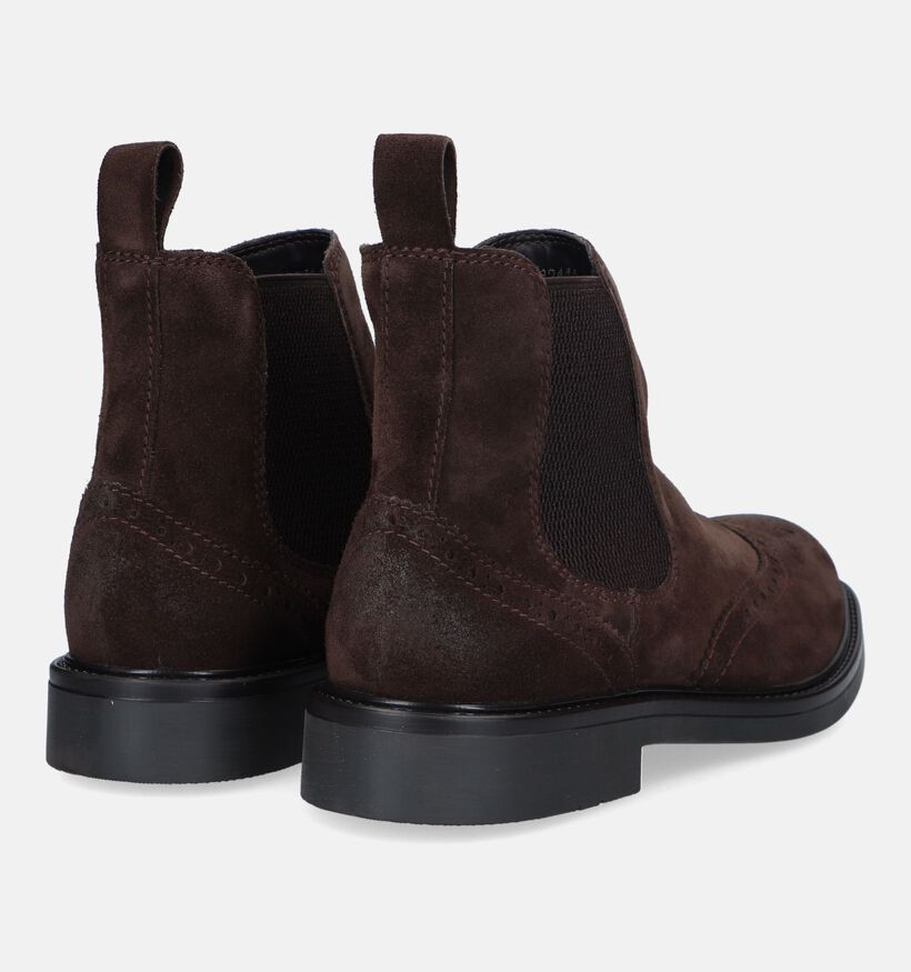 Via Borgo Bruine Chelsea Boots voor heren (332445)