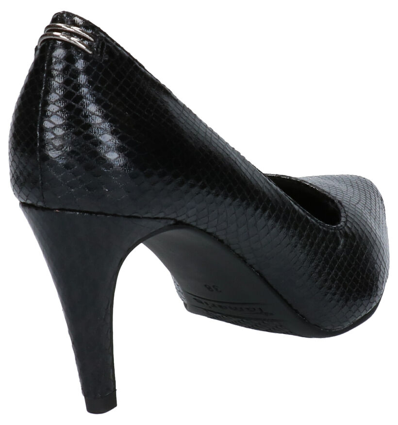 Tamaris Escarpins classique en Noir en simili cuir (257170)