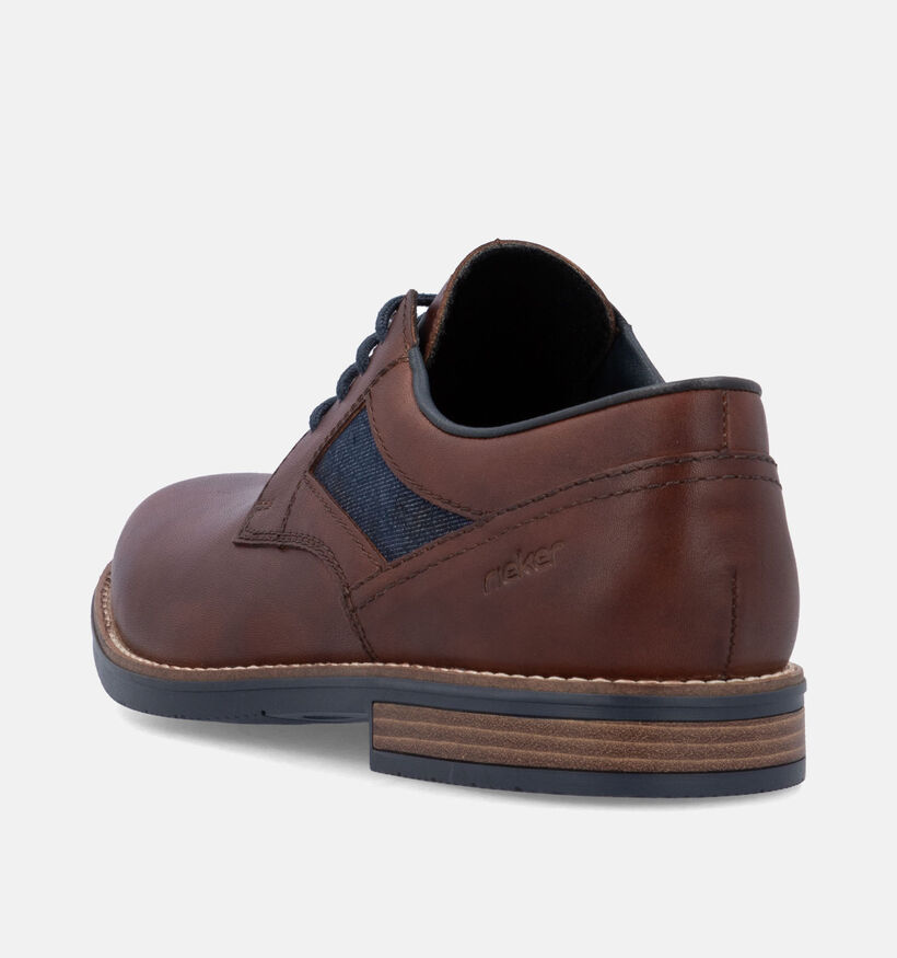 Rieker Cognac Veterschoenen voor heren (351309)