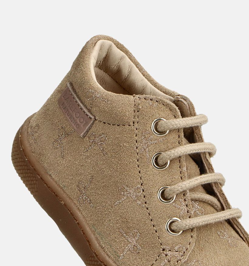 Naturino Barefoot Amur Chaussures pour bébé en Beige Naturino Barefoot Amur Chaussures pour bébé en Beige pour filles (368780) - pour semelles orthopédiques