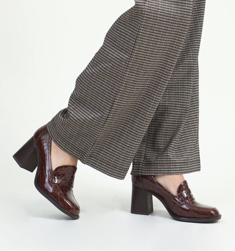 Tamaris Mocassins avec talon en Vert pour femmes (344601)
