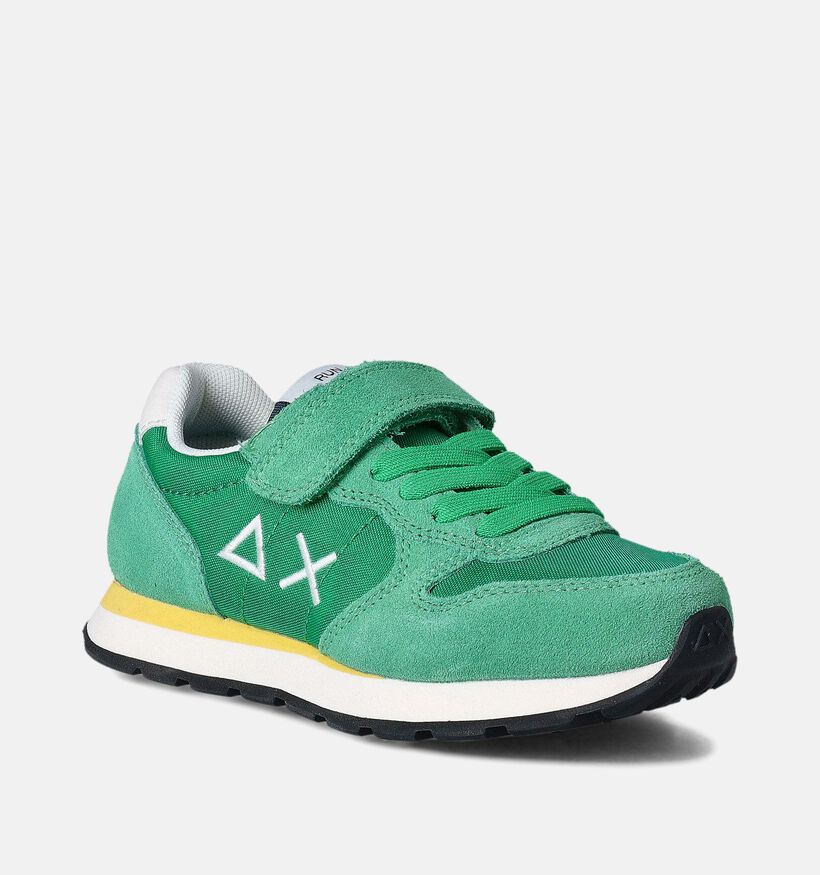 Sun68 Tom Solid Sneakers Groen voor meisjes, jongens (352443)