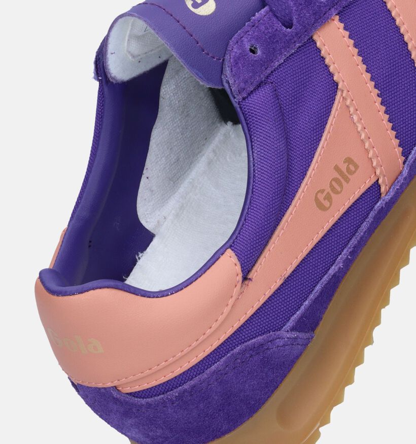 Gola Tornado CLB623 Baskets en Mauve pour femmes (345109) - pour semelles orthopédiques
