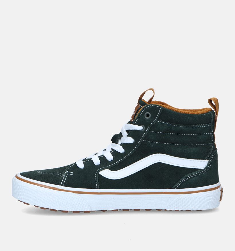 Vans Filmore Hi Vansguard Baskets de skate en Vert pour garçons (327961)