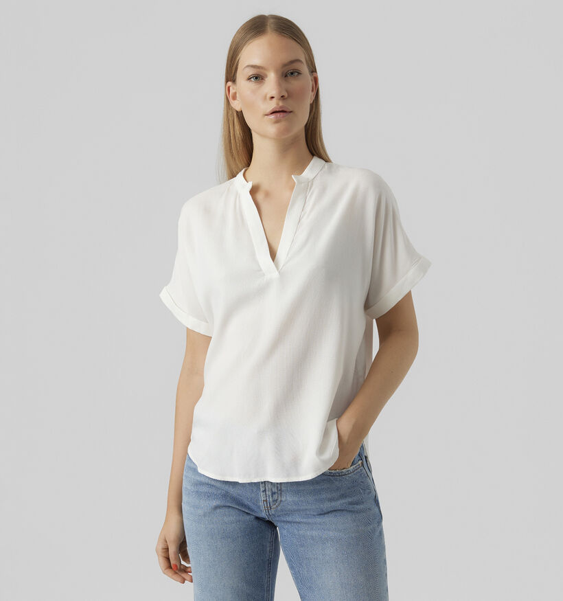 Vero Moda Beauty Blouse en Blanc pour femmes (337261)