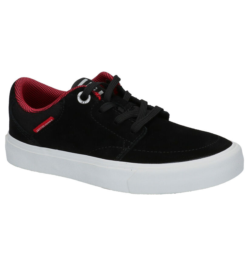 Jack & Jones Barton Skate Sneakers en Noir en daim (255232)