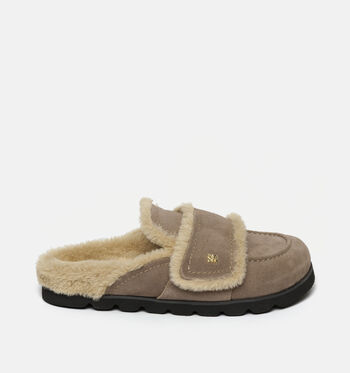 Steve Madden Low Pantoufles Taupe