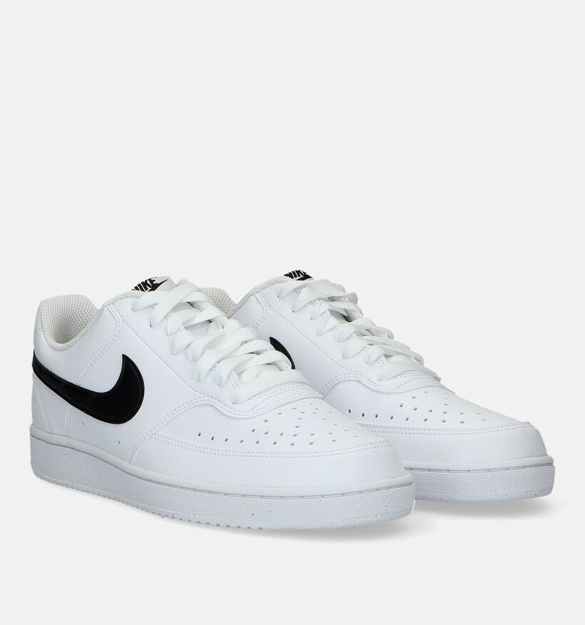 Nike Court Vision Next Nature Baskets en Blanc pour hommes (328021)