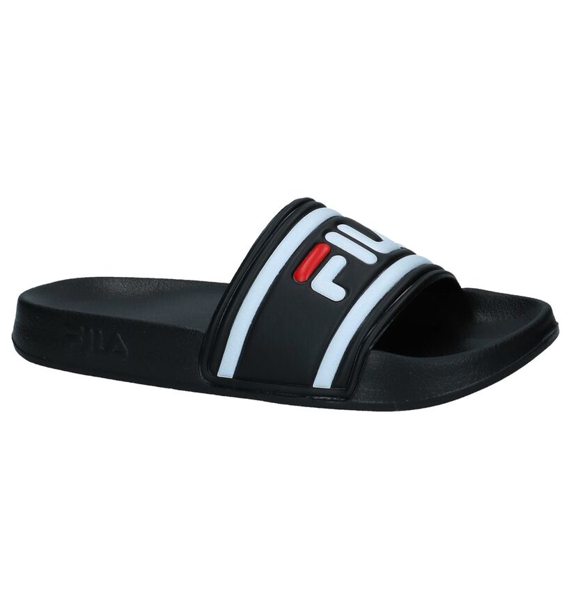 Fila Morro Bay Zwarte Badslippers, Zwart, pdp