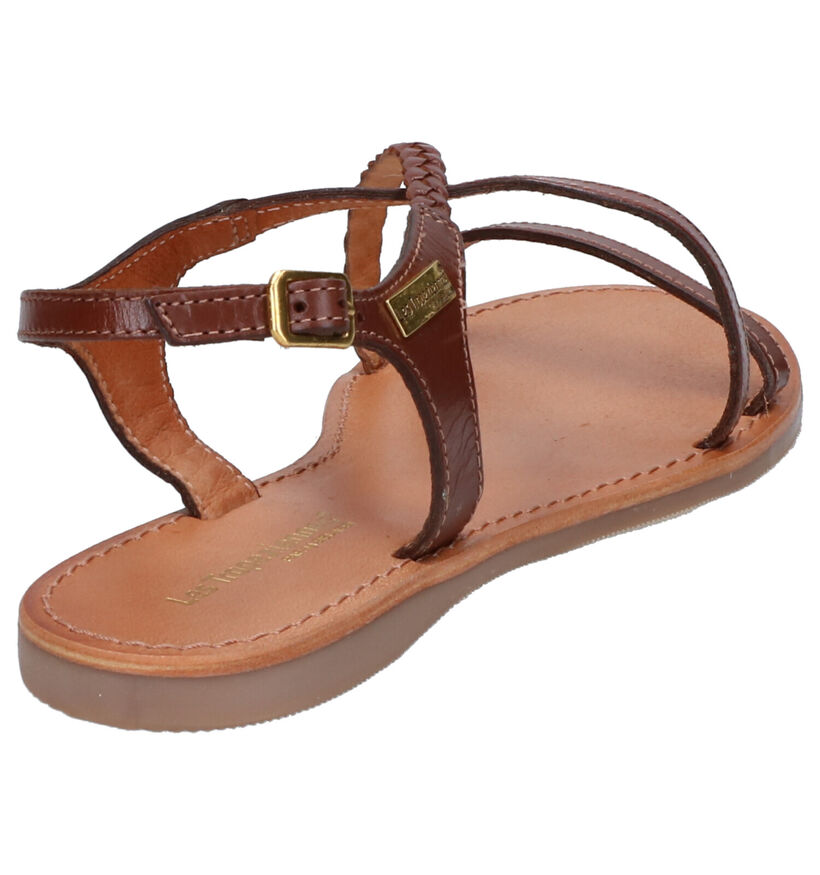 Les Tropeziennes Hanano Bronzen Sandalen in leer (274934)