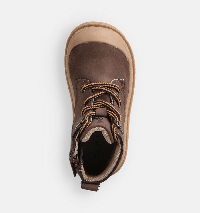 Milo & Mila Chaussures hautes en Marron pour filles, garçons (363172)