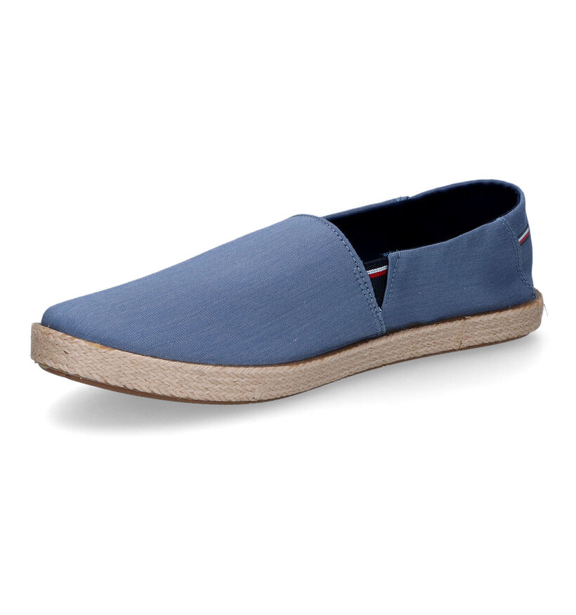 Tommy Hilfiger Recycled Chambray Espadrilles en Bleu pour hommes (304042)