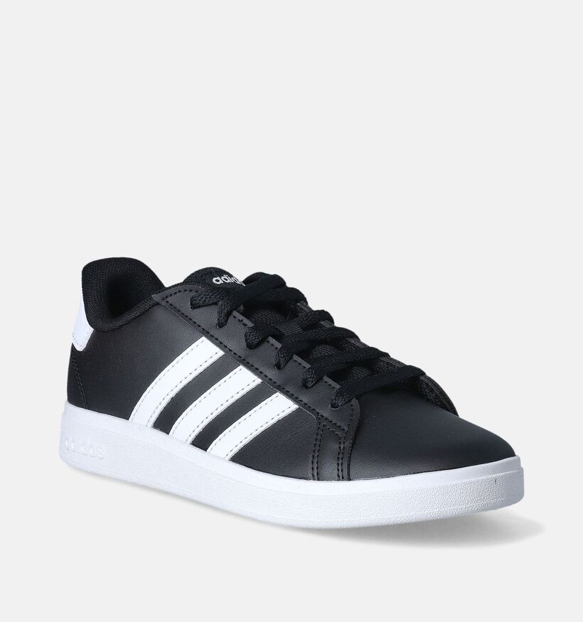 adidas Grand Court 2.0 K Witte Sneakers voor jongens, meisjes (341645)