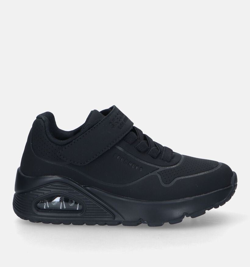 Skechers Uno Air Blitz Zwarte Sneakers voor jongens, meisjes (326455)