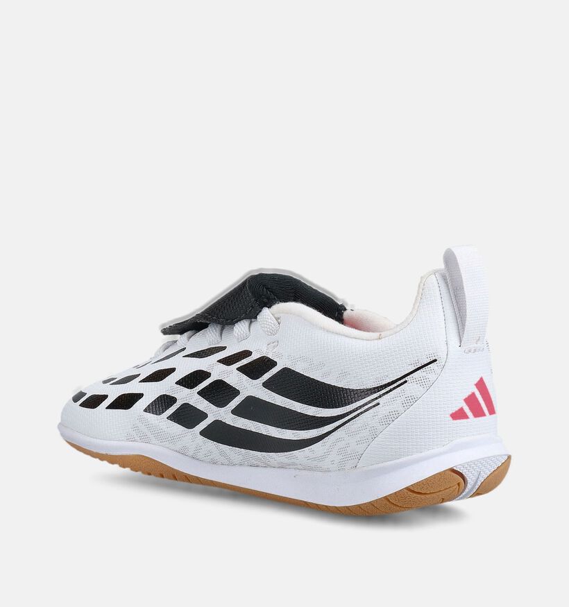 adidas Predator Club Chaussures de foot en Blanc pour gar&ccedil;ons, filles (375555)