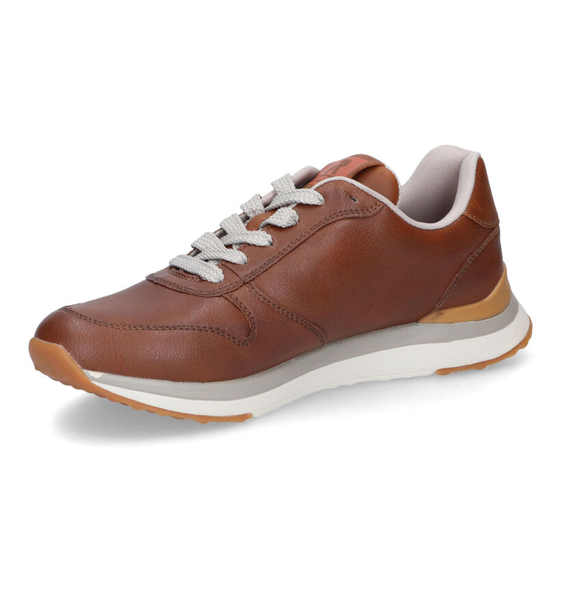 Rieker Bruine Sneakers in leer (315794)