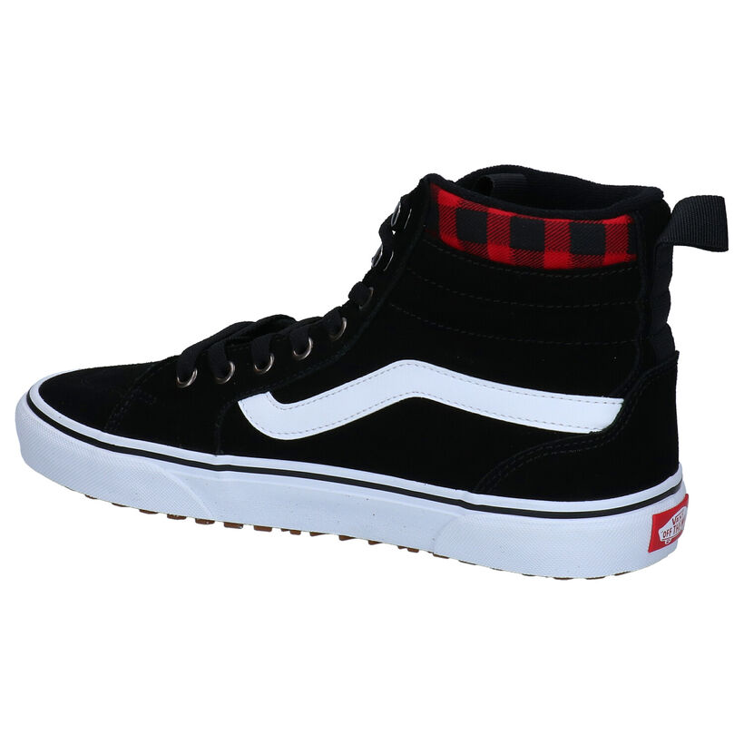 Vans Filmore Hi Baskets en Noir en simili cuir (294265)