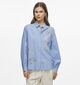 Vila Caspiana Blauw Hemd met strepen voor dames (353045)