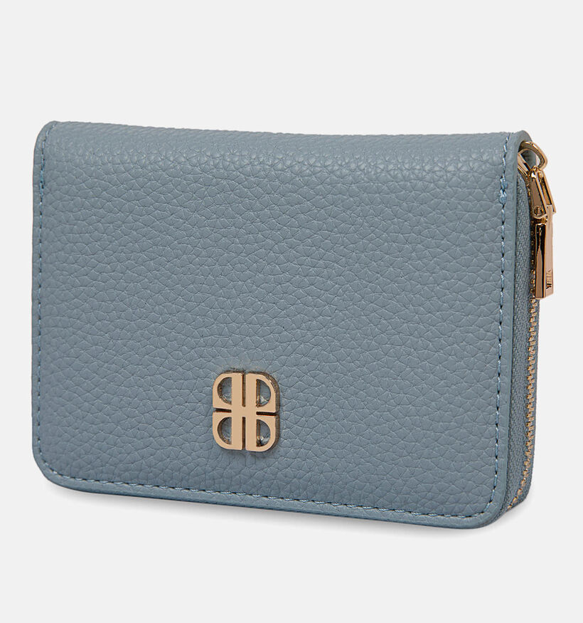 Laurent David Estee Porte-monnaie zippé en Bleu pour femmes (357981)