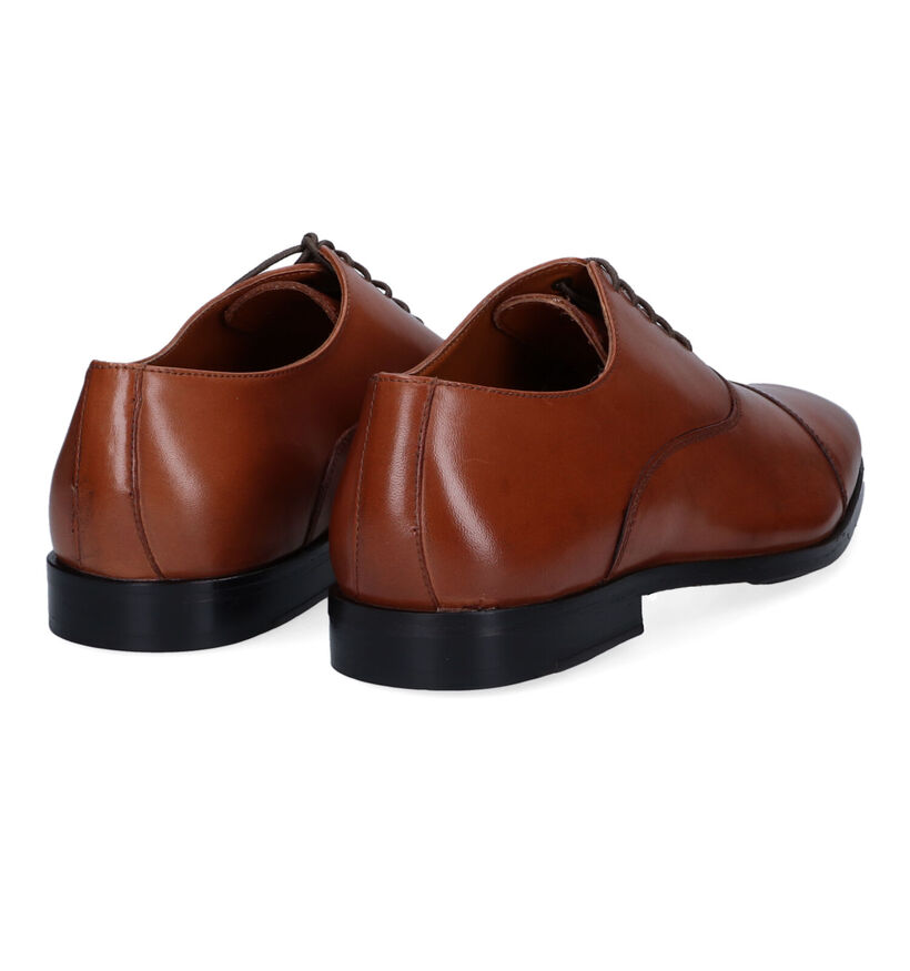 Via Borgo Chaussures classiques en Cognac pour hommes (318041)