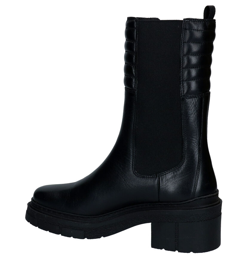 Unisa Jina Bottes en Noir pour femmes (297871) - pour semelles orthopédiques