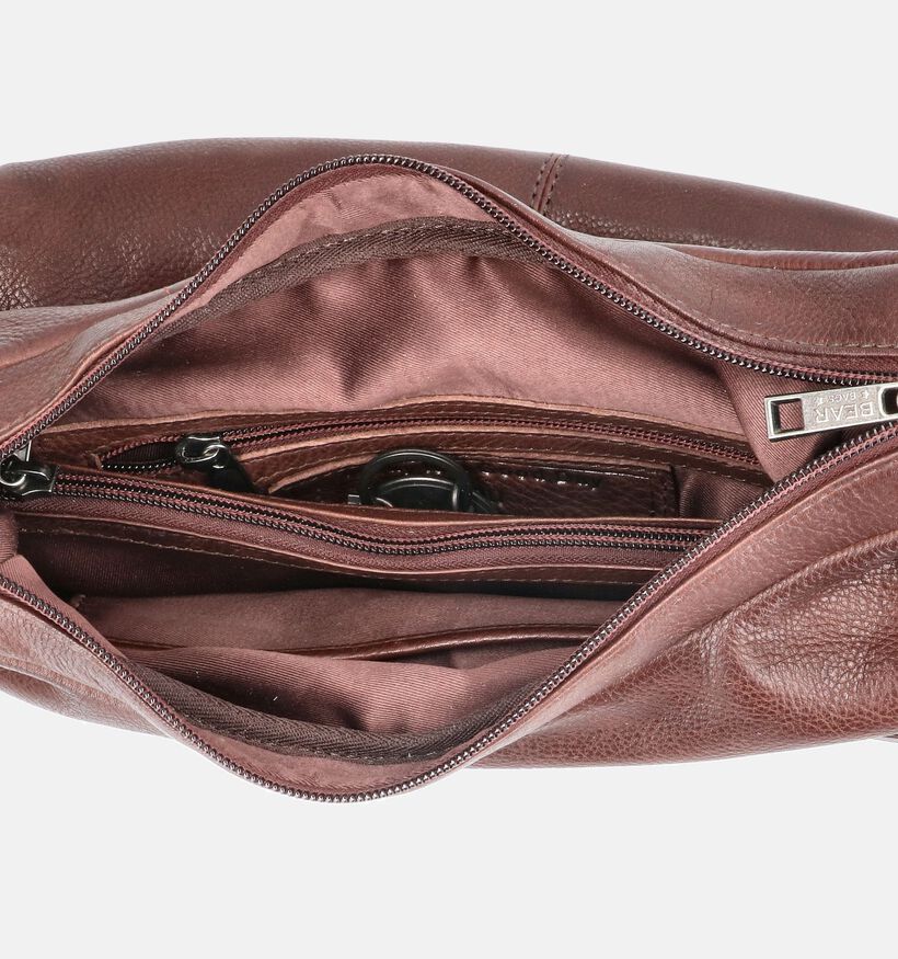 Bear Design Donkerbruine Schoudertas voor dames (382135)