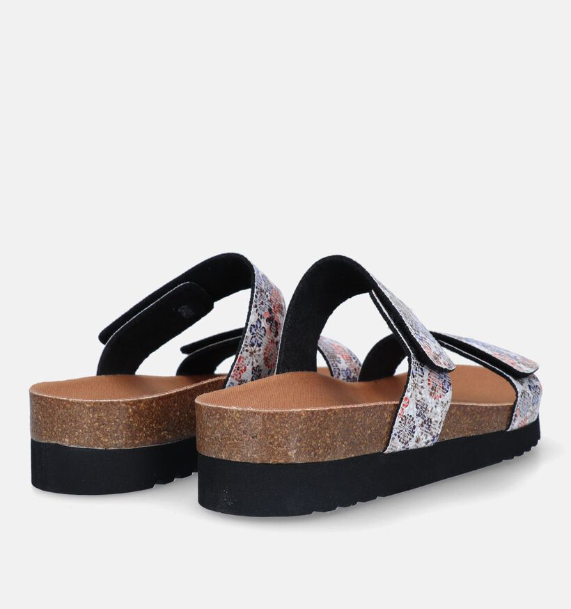 Scholl Greeny 2 Straps 2.0 Witte Slippers voor dames (336776)